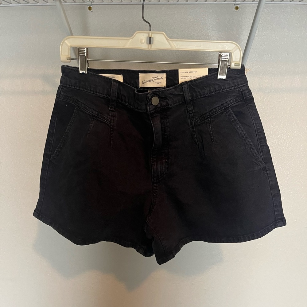 Black shorts- never worn